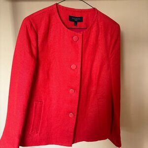 Talbot Orange Blazer - Size 8P
